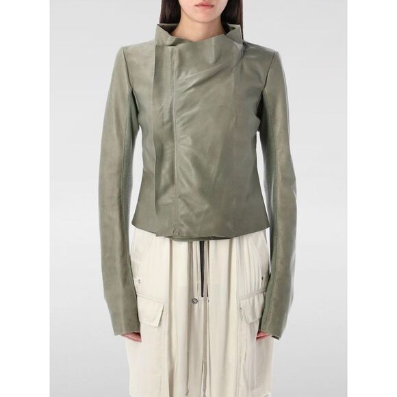 Rick Owens Jacket Woman Beige - Picture 1 of 3